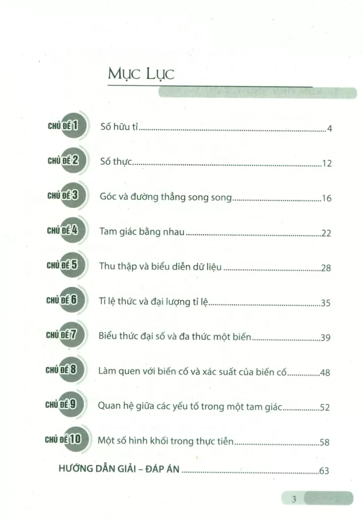 TOÁN LỚP 7 - CÁC BÀI TOÁN THỰC TẾ (Theo chương trình GDPT 2018)